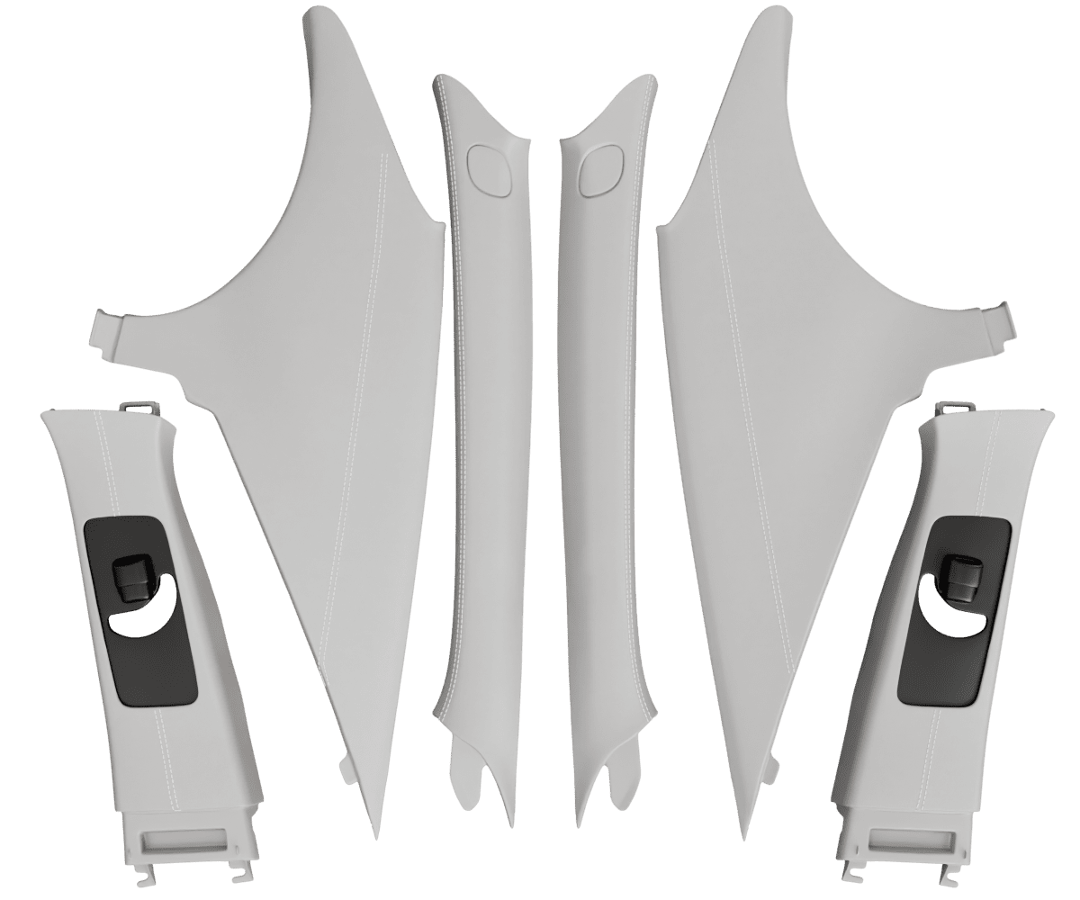 Custom 2001-2005 LEXUS GS S160 PILLARS