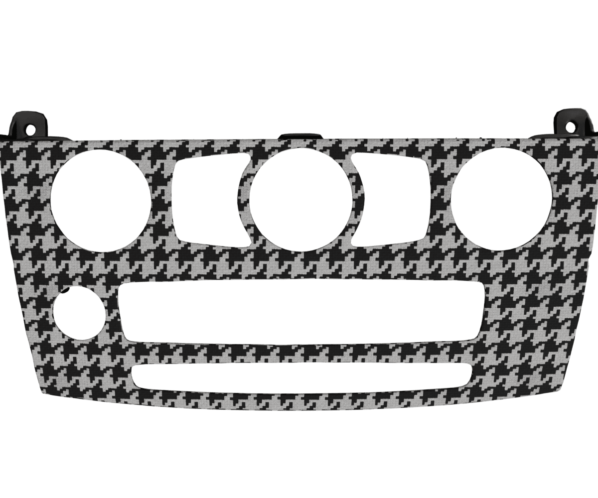 Custom 2004-2010 BMW 5-SERIES E6X AC PANEL COVER
