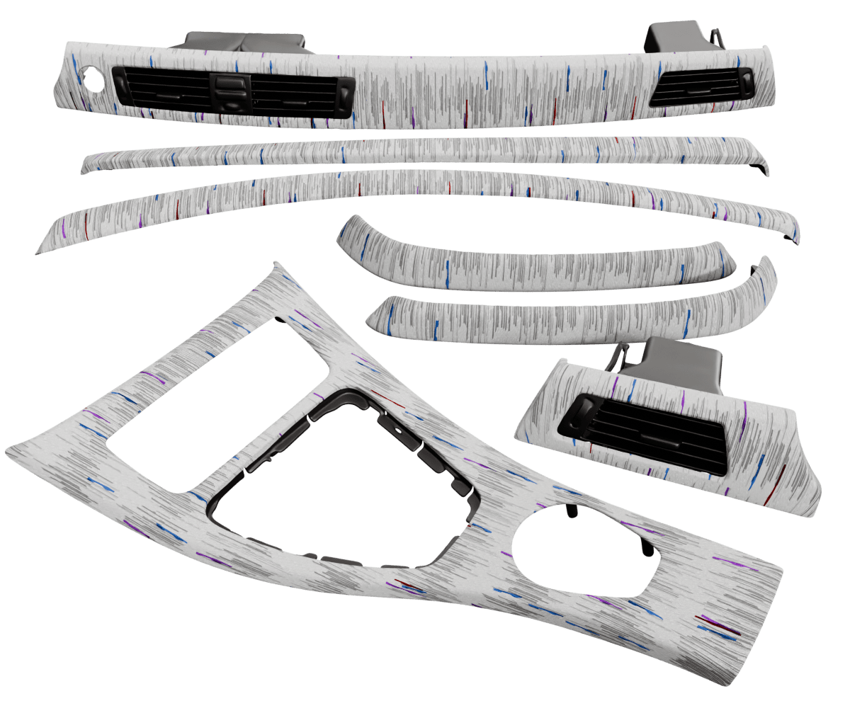 2006-2013 BMW 3-SERIES E90 WOOD TRIM NON-M CCC