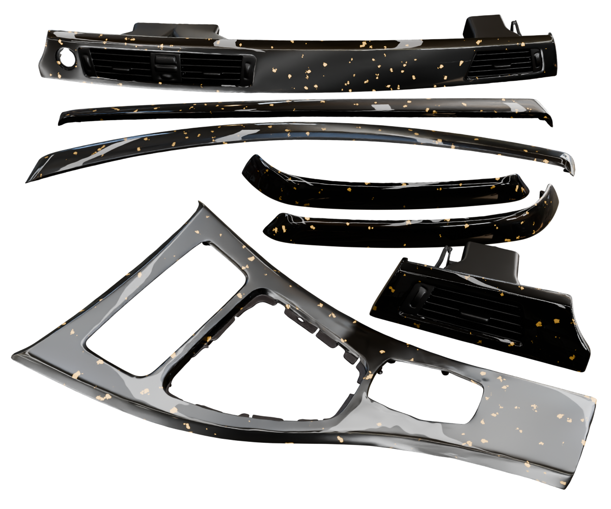 2006-2013 BMW 3-SERIES E90 WOOD TRIM NON-M CIC