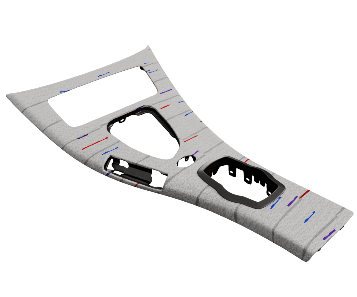 Custom 2007-2013 BMW 3-SERIES E9X CENTER CONSOLE M3 DCT CIC