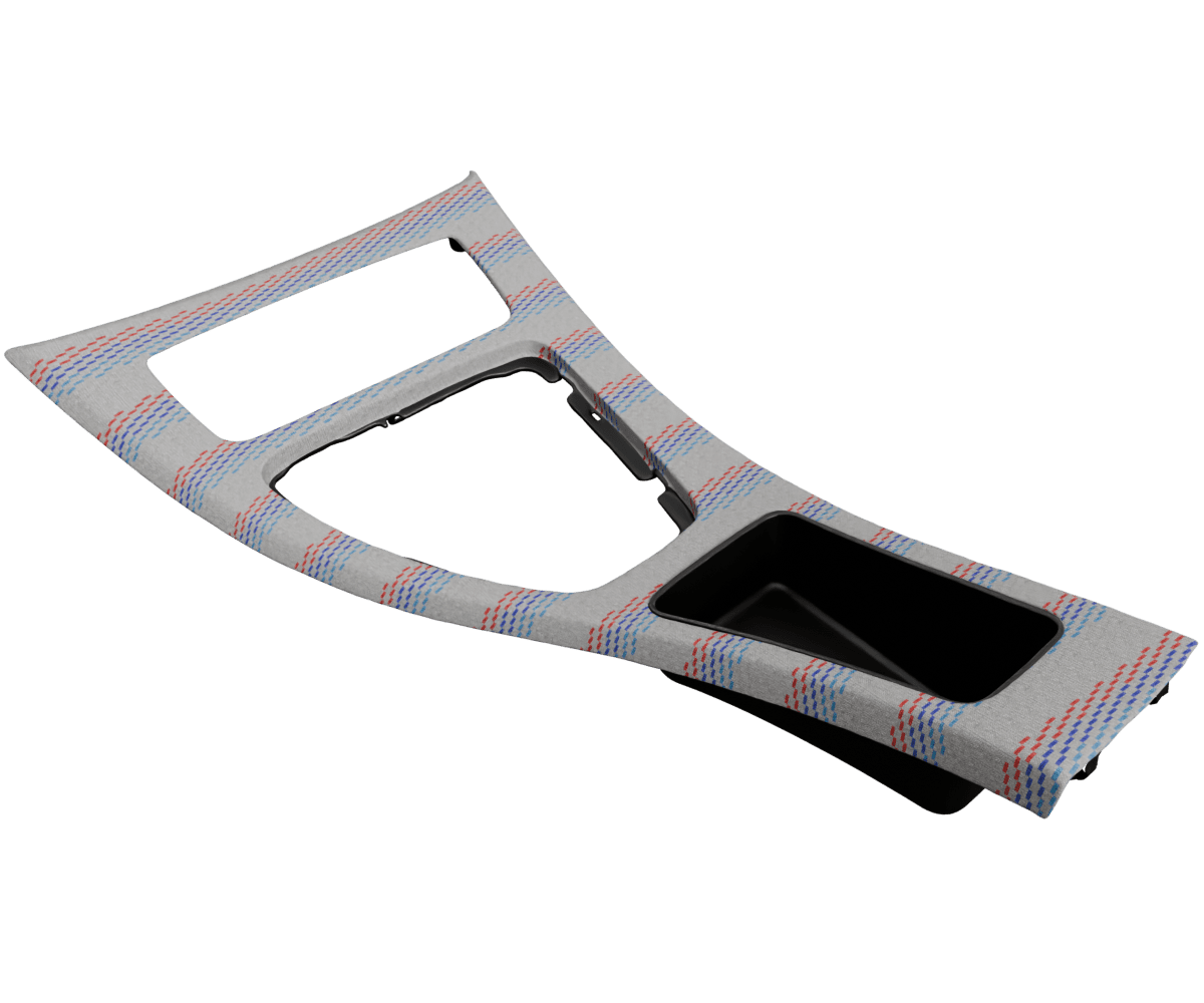 Custom 2007-2013 BMW 3-SERIES E9X CENTER CONSOLE NON-M NON-IDRIVE