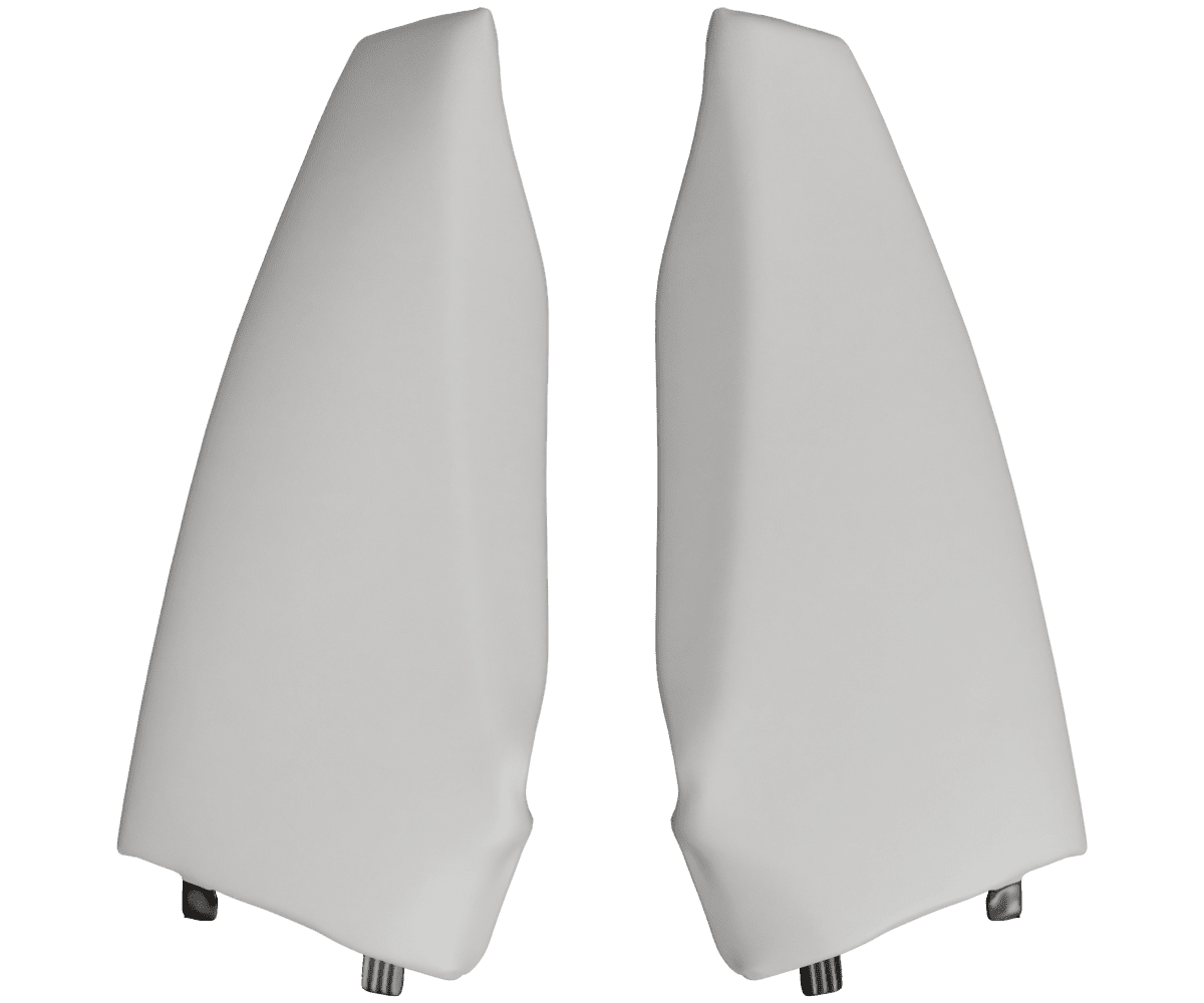 2008-2013 BMW 1-SERIES E82 COUPE REAR BOLSTERS