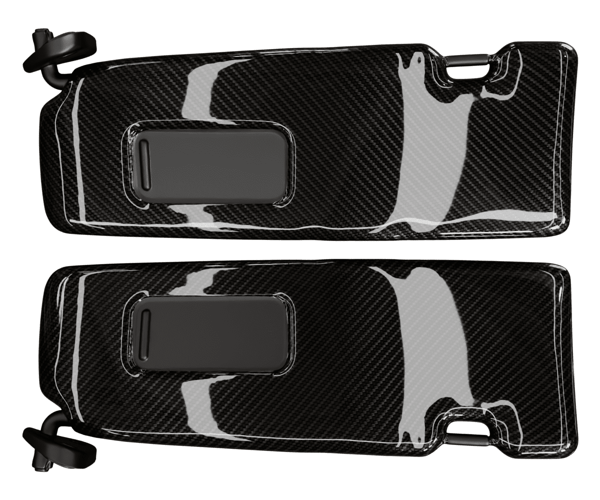 Custom 2008-2013 BMW 1-SERIES E8X SUN VISORS