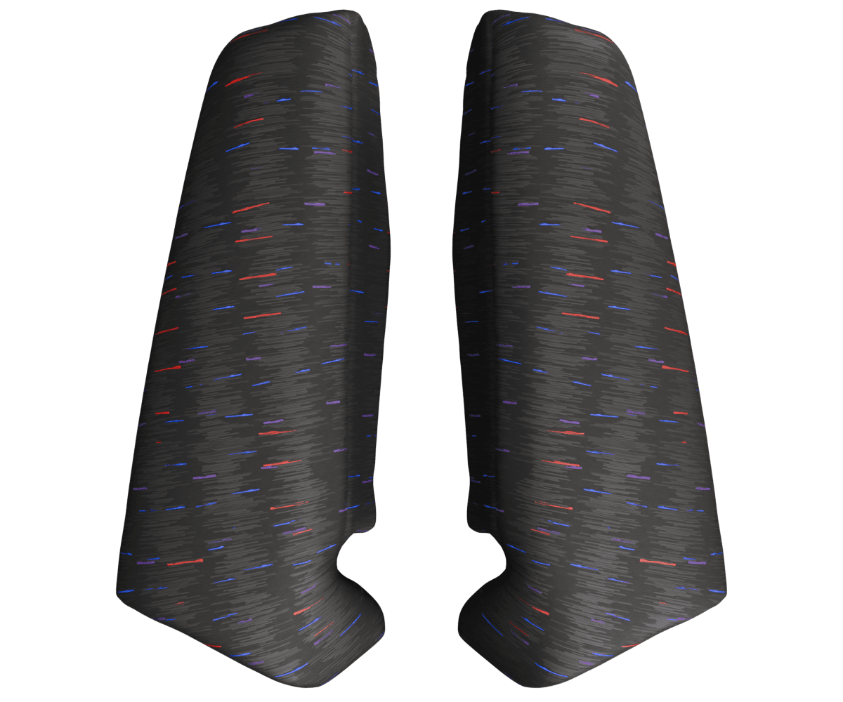 2008-2013 BMW 3-SERIES E93 CONVERTIBLE REAR BOLSTERS