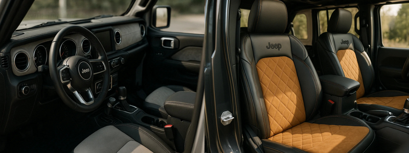 Wrangler JL interior image