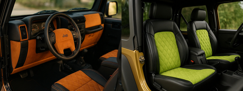 Wrangler TJ  interior image