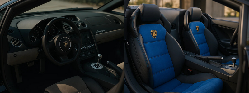 Gallardo Spyder interior image