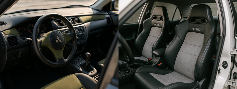 Lancer | EVO VII interior image