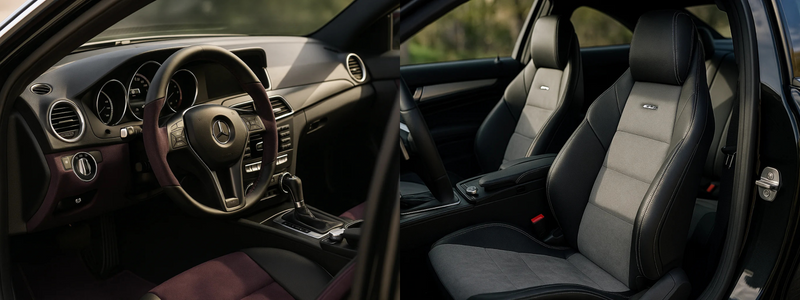 C-Class Coupe C204 AMG  interior image