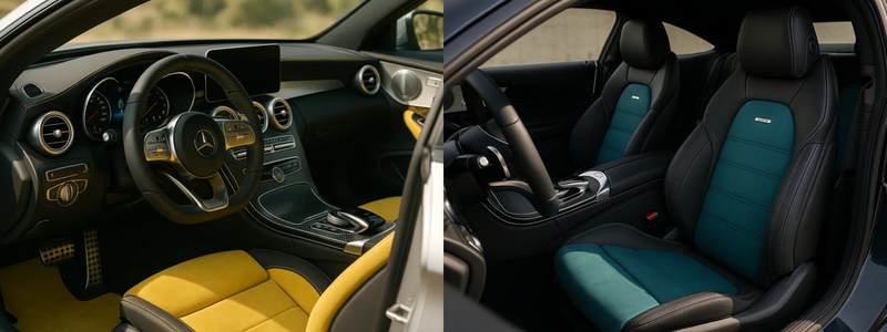 C-Class Coupe C205  interior image