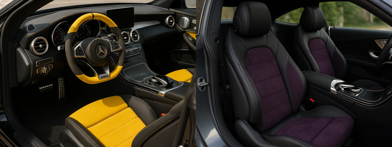 C-Class Coupe C205 AMG  interior image