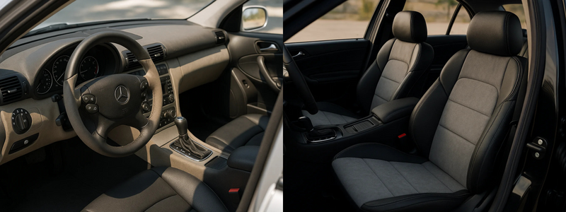 C-Class Sedan W203  interior image