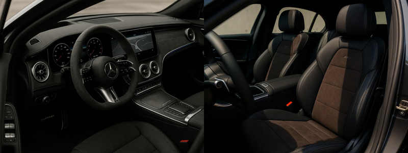 E-Class Sedan W214 AMG interior image