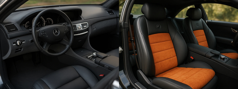 S-Class Coupe C216  interior image