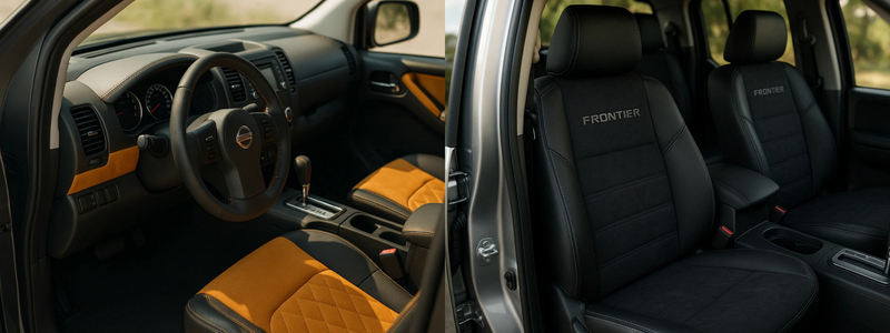 Frontier D40 interior image