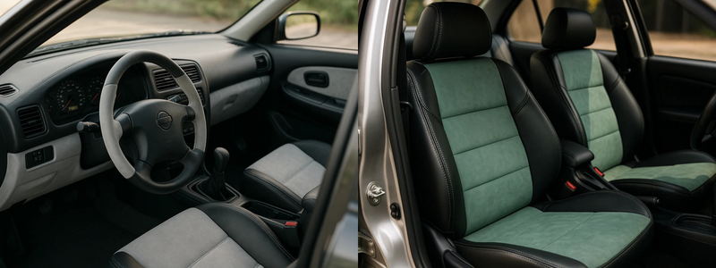 Sentra B14 interior image