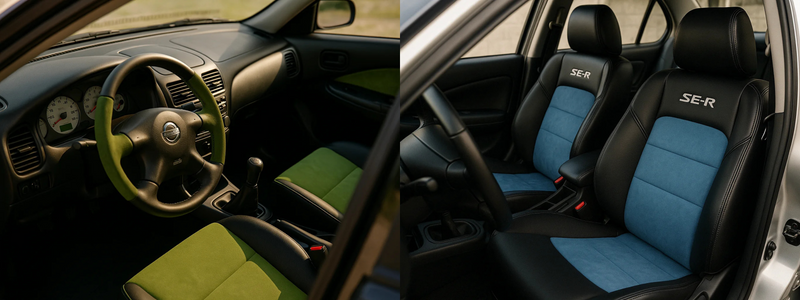 Sentra SE-R B15 interior image