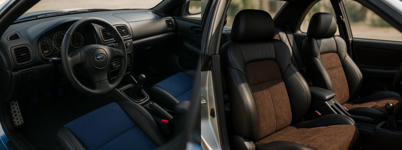 Impreza Coupe GM  interior image