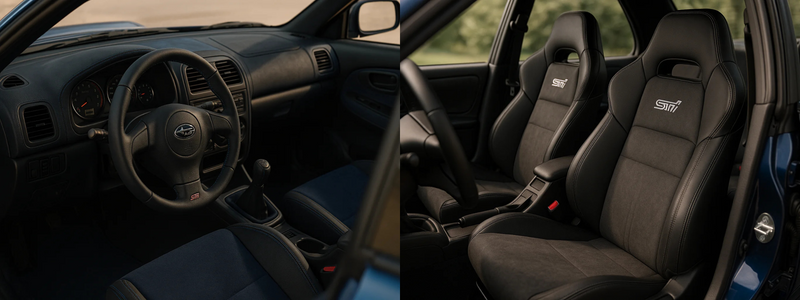 WRX STI Sedan GC8  interior image