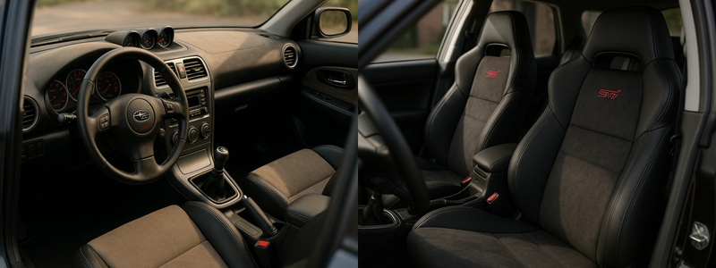 WRX STI Wagon GG Blobeye interior image