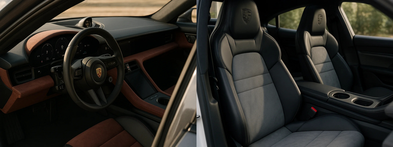 Taycan Gen 1 interior image