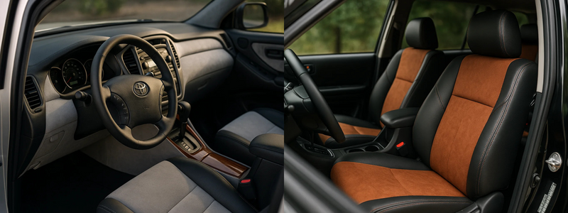 Highlander XU20 interior image
