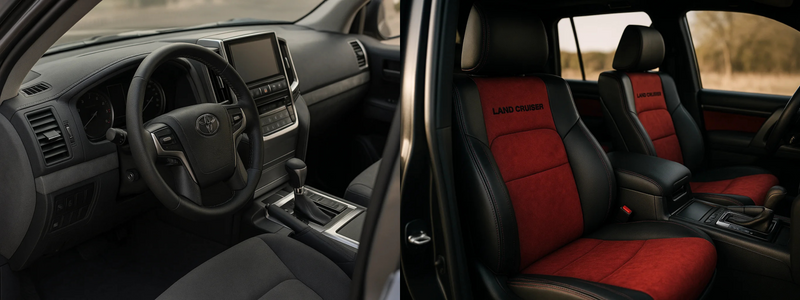 Land Cruiser J200 interior image