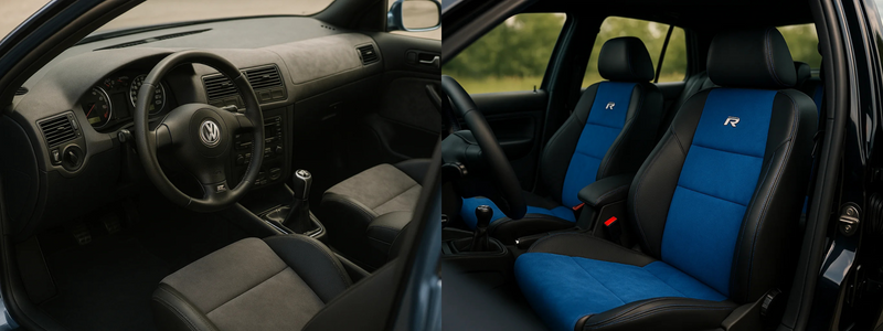 Golf R MK4  interior image