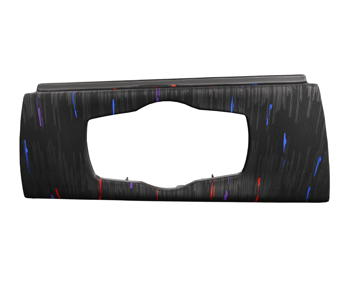 bmw e9x OEM headlight switch cover wrapped in 3 M Hurricane Black fabric