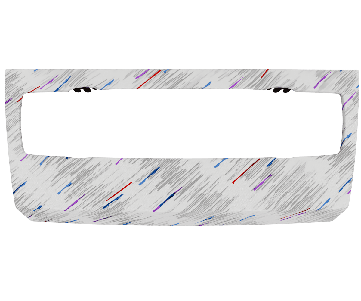 bmw e9x OEM non idrive ac cover no cutout wrapped in 3 M Hurricane Grey fabric