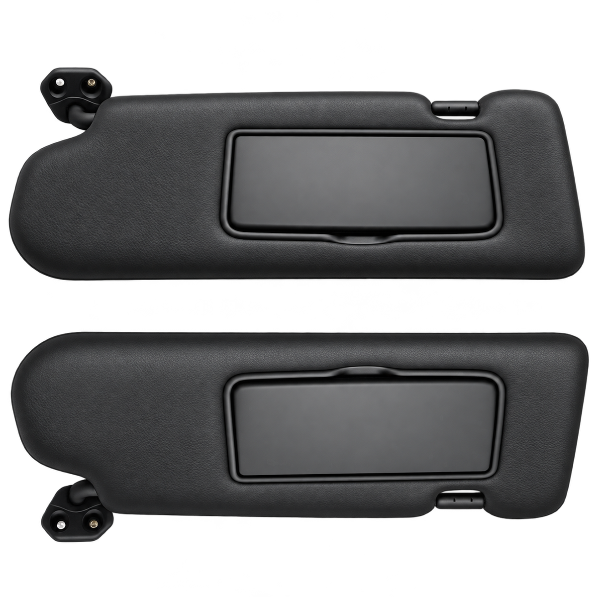 Nissan GTR R35 Sun Visor (2008-2024) — black Nappa leather upholstery preview
