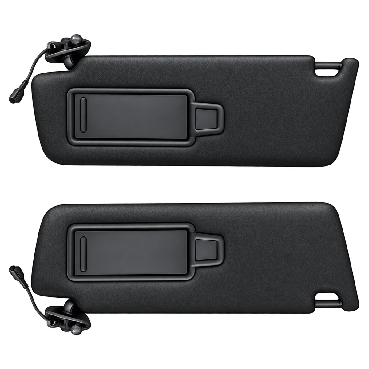 Volkswagen Golf MK7 sun visor black Nappa leather material preview