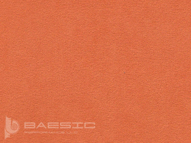 Alcantara - Backed 2969 Mango Orange- Leather Automotive Interior Upholstery