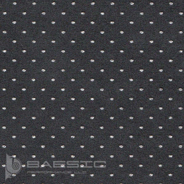 Alcantara - Perforated 9052 Dark Charcoal - Leather Automotive Interior Upholstery