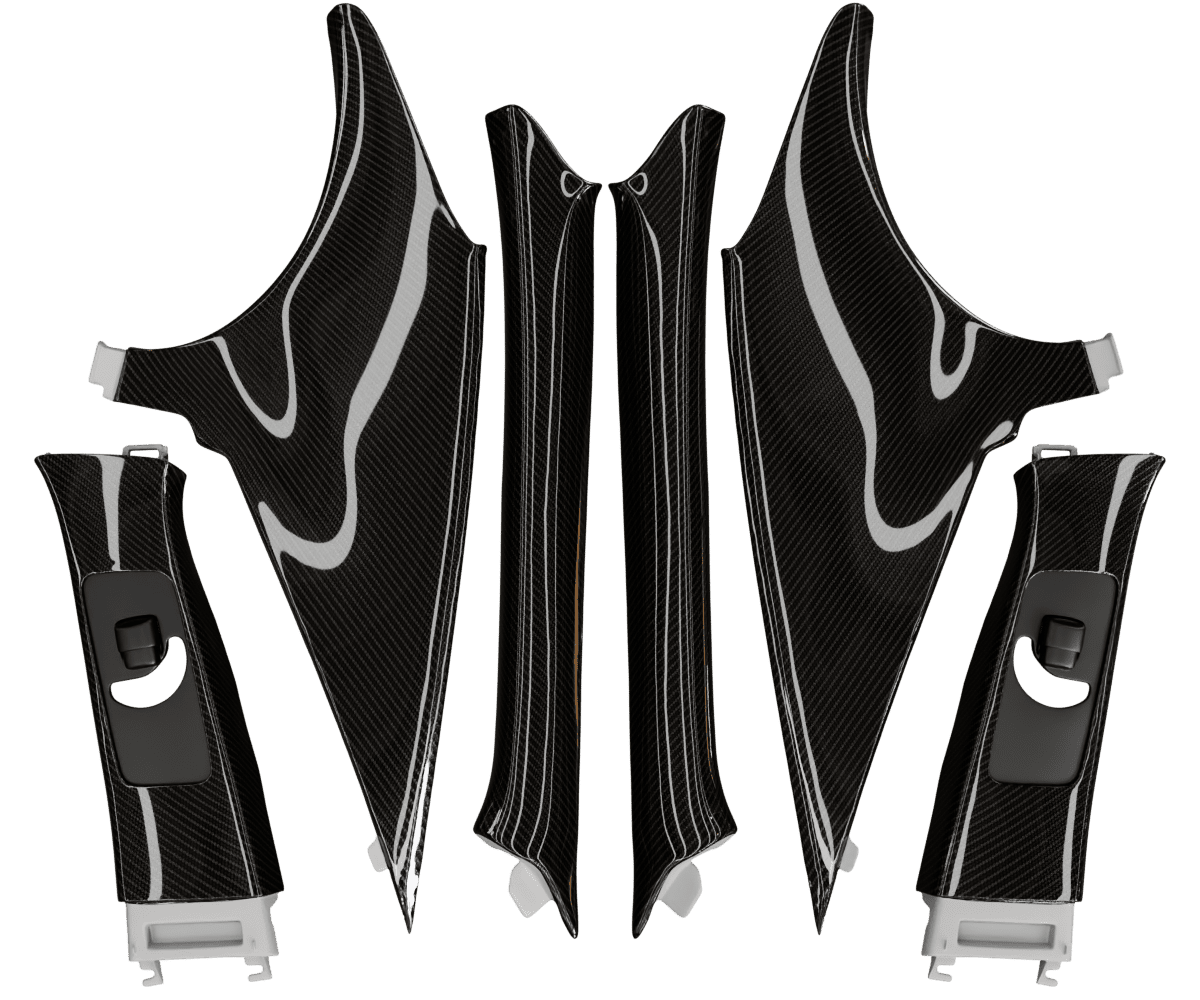 Custom 1998-2000 LEXUS GS S160 PILLARS