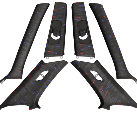 1999-2006 BMW 3-SERIES E46 COUPE PILLARS hover
