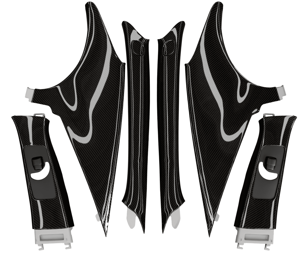 Custom 2001-2005 LEXUS GS S160 PILLARS