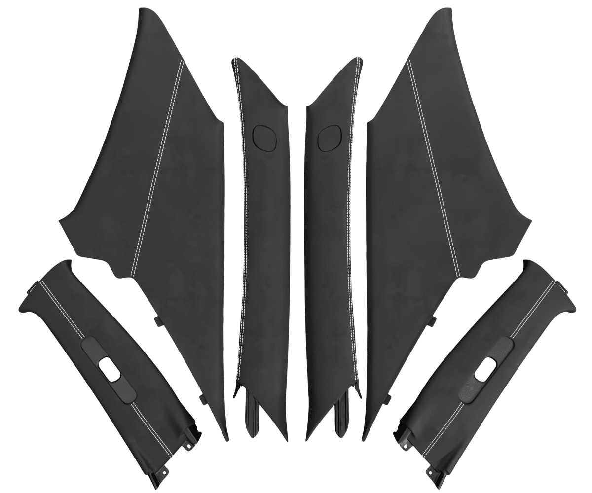 Custom 2001-2005 LEXUS IS XE10 PILLARS