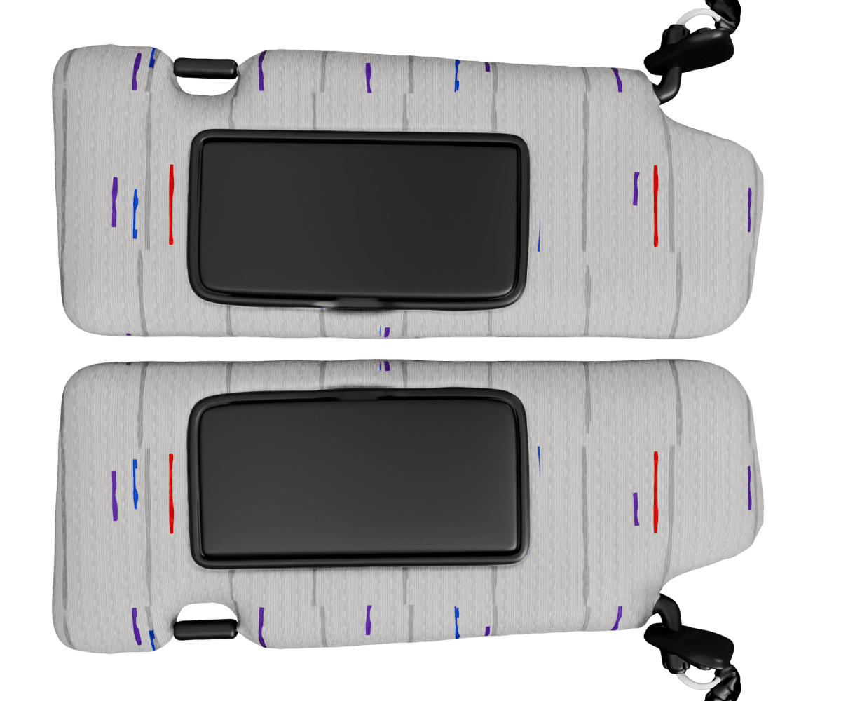 Custom 2003-2008 NISSAN 350Z Z33 SUN VISORS hover