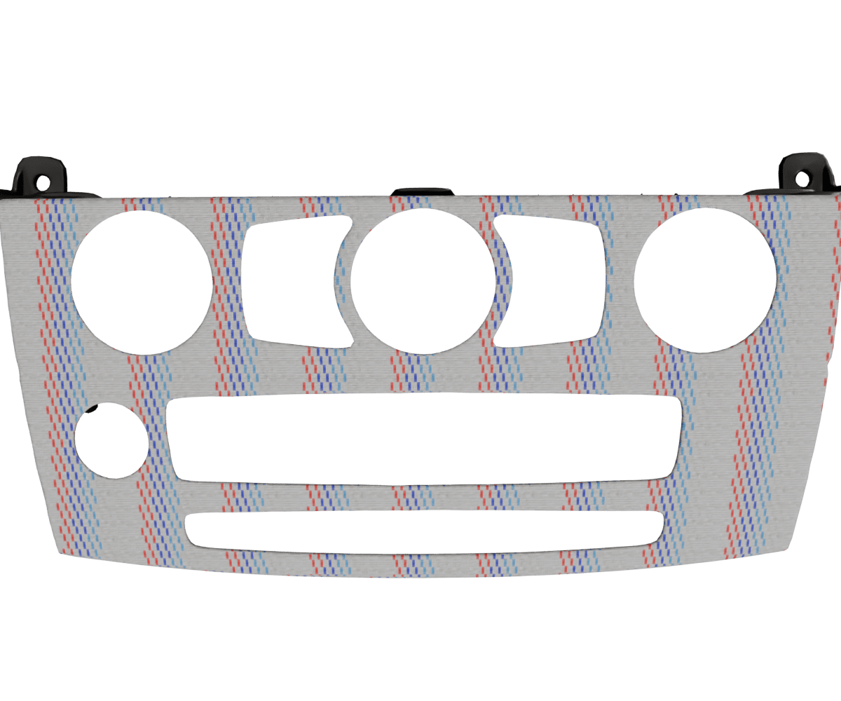 Custom 2004-2010 BMW 5-SERIES E6X AC PANEL COVER hover
