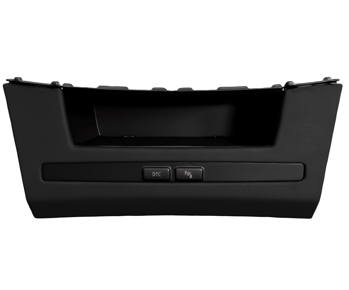 Custom 2004-2010 BMW 5-SERIES E6X DASH ACCESSORY PANEL W TRAY