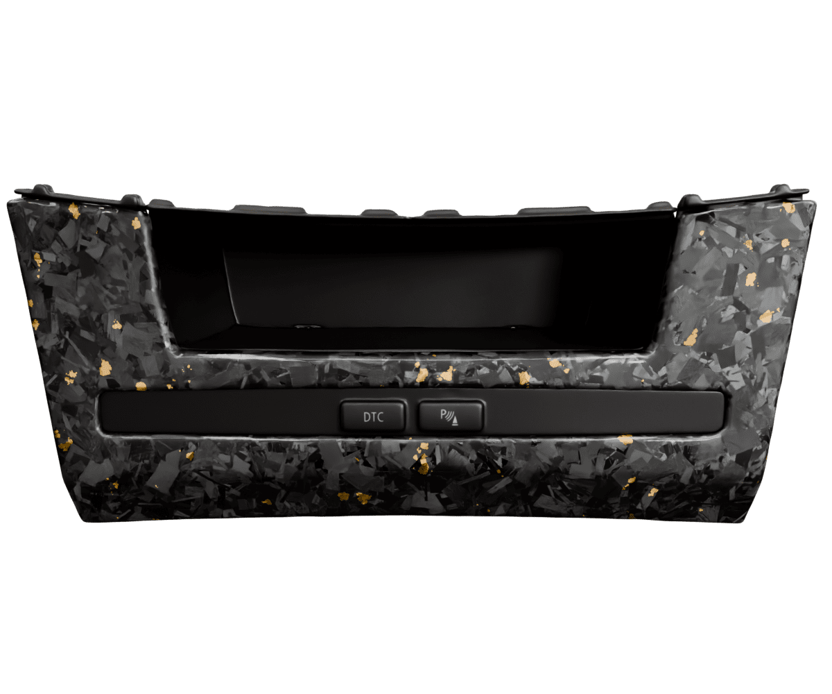 Custom 2004-2010 BMW 5-SERIES E6X DASH ACCESSORY PANEL W TRAY hover