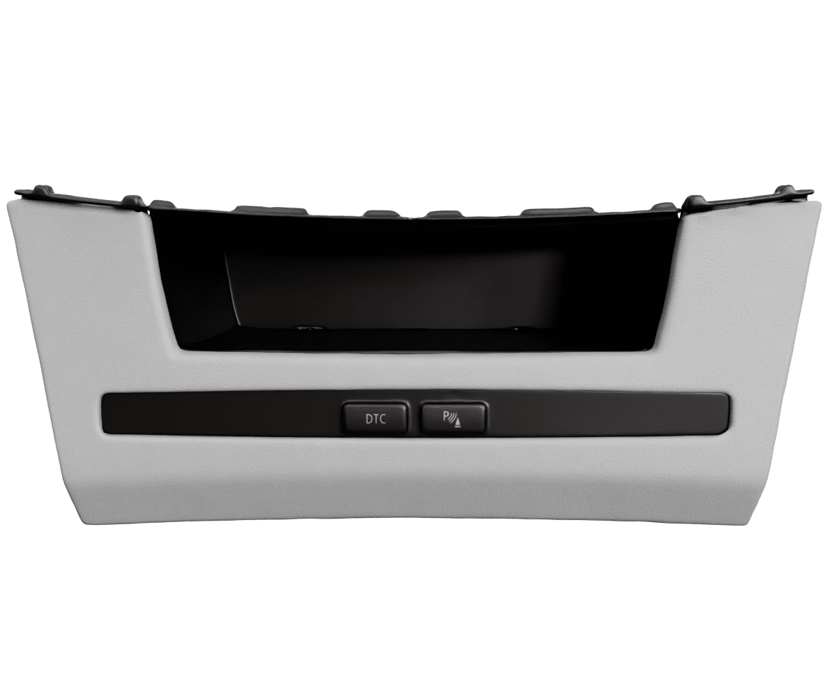 Custom 2004-2010 BMW 5-SERIES E6X DASH ACCESSORY PANEL W TRAY hover