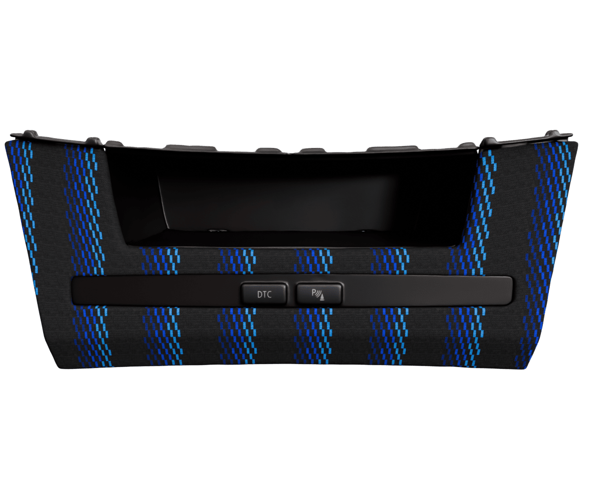 Custom 2004-2010 BMW 5-SERIES E6X DASH ACCESSORY PANEL W TRAY hover