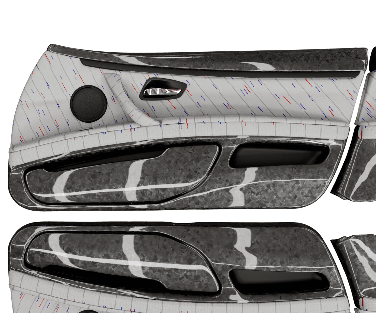 2006-2013 BMW 3-SERIES E92 DOOR PANELS ARMREST
