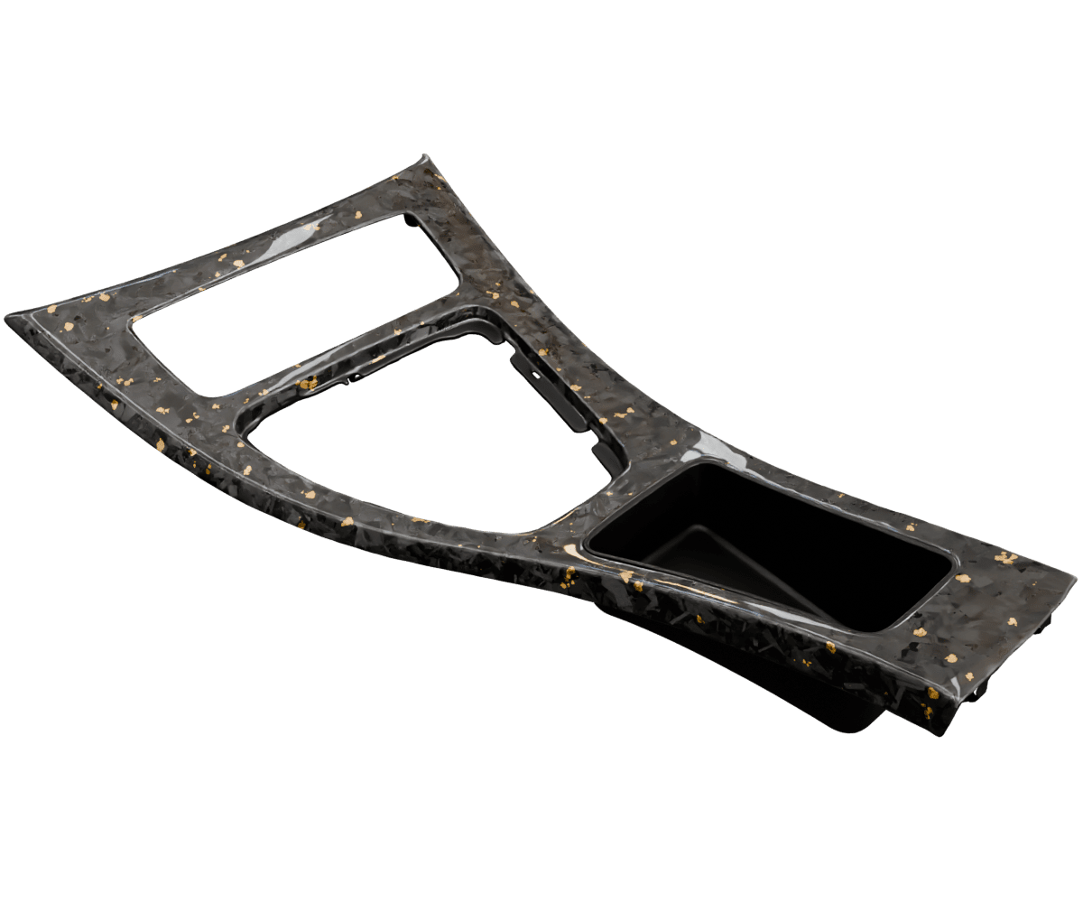 Custom 2007-2013 BMW 3-SERIES E9X CENTER CONSOLE NON-M NON-IDRIVE