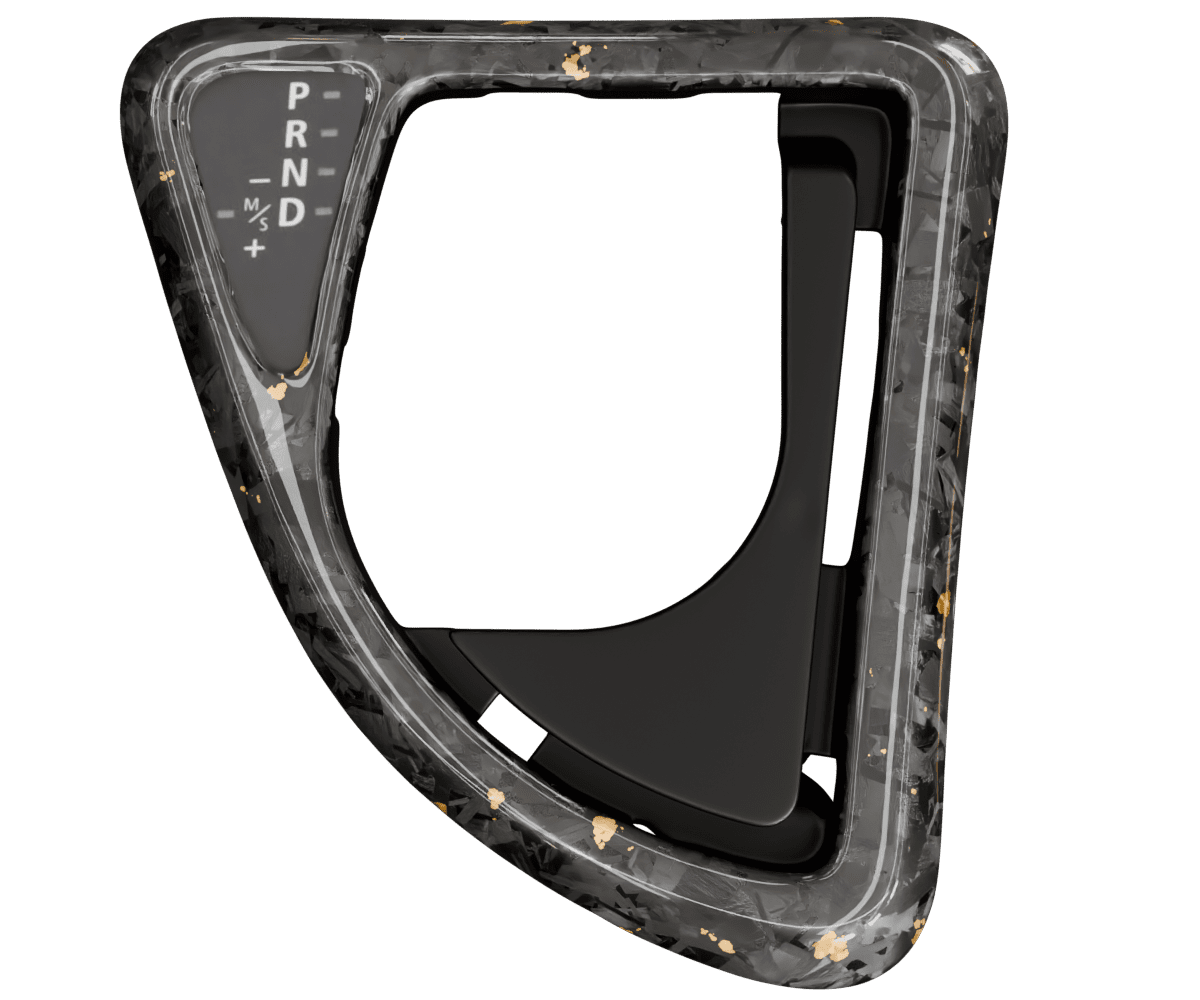 Custom 2008-2013 BMW 1-SERIES E82 AUTOMATIC SHIFT PLATE hover