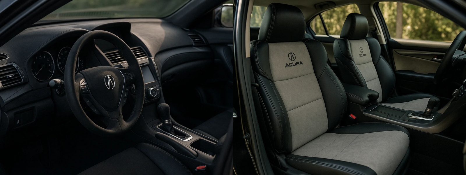 Acura TL UA8 UA9 interior