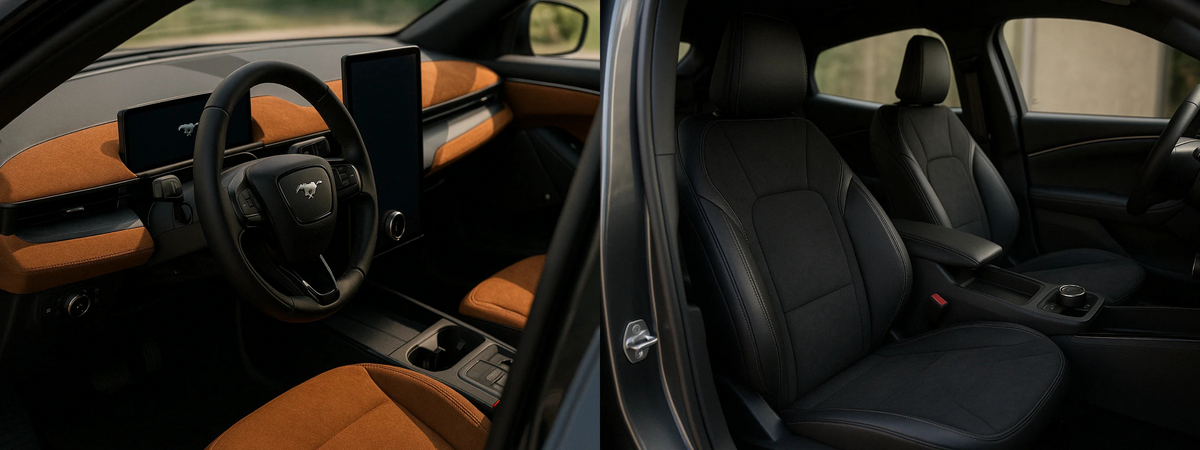 Ford Mustang Mach-E CX727 interior